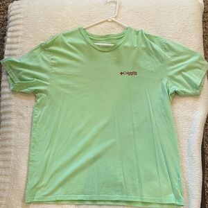 Columbia Mint Green Casual Tee